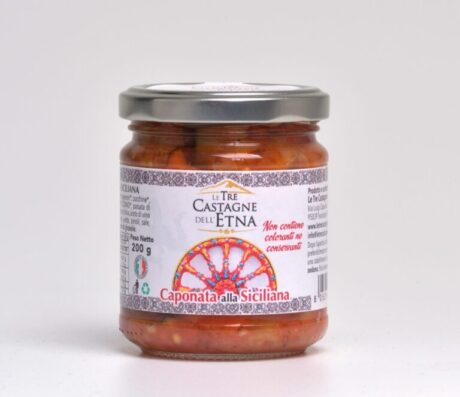 Caponata Alla Siciliana, Le tre Castagne 290 gr