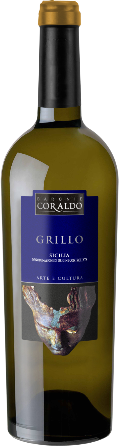 Grillo Terre Siciliane DOC , BARONIE CORALDO 75 cl